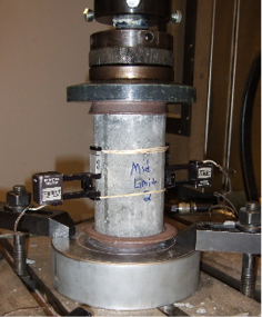 Prueba triaxial en roca